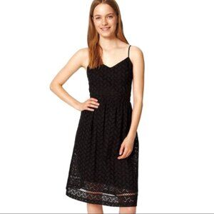 Ann Taylor Loft Black Midi Dress - Size 12